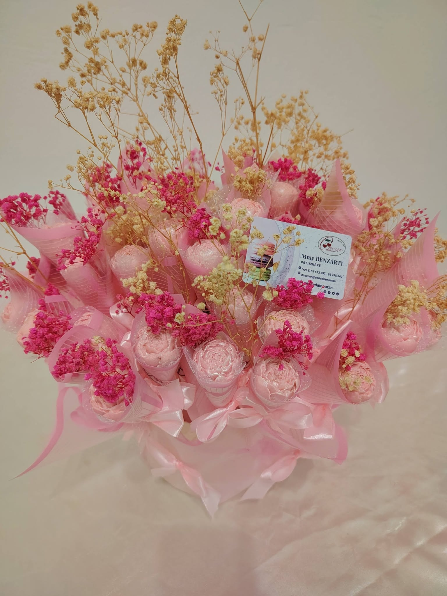 Bouquet Rose Élégance